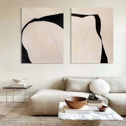 Abstract Painting Set Of 2 #SP001