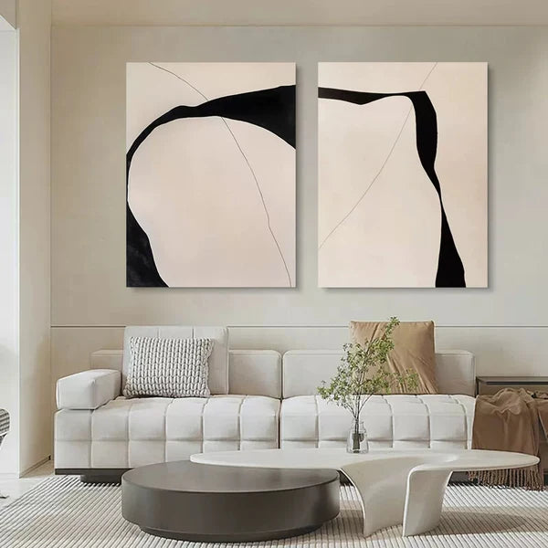 Abstract Painting Set Of 2 #SP001
