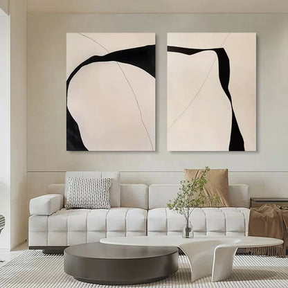 Abstract Painting Set Of 2 #SP001