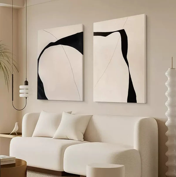 Abstract Painting Set Of 2 #SP001