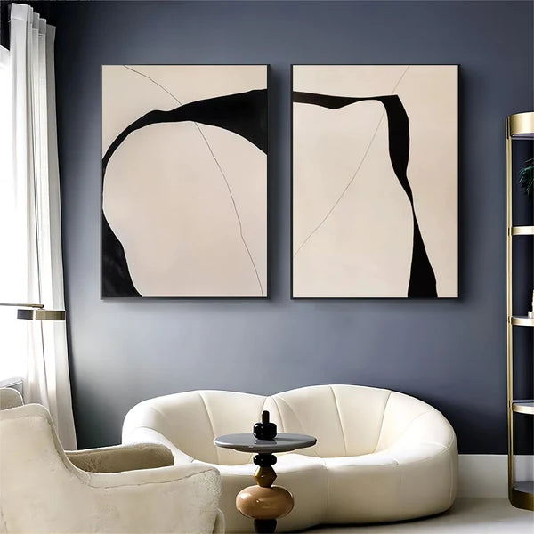 Abstract Painting Set Of 2 #SP001