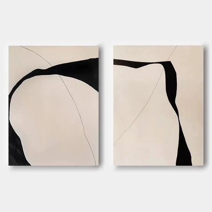 Abstract Painting Set Of 2 #SP001