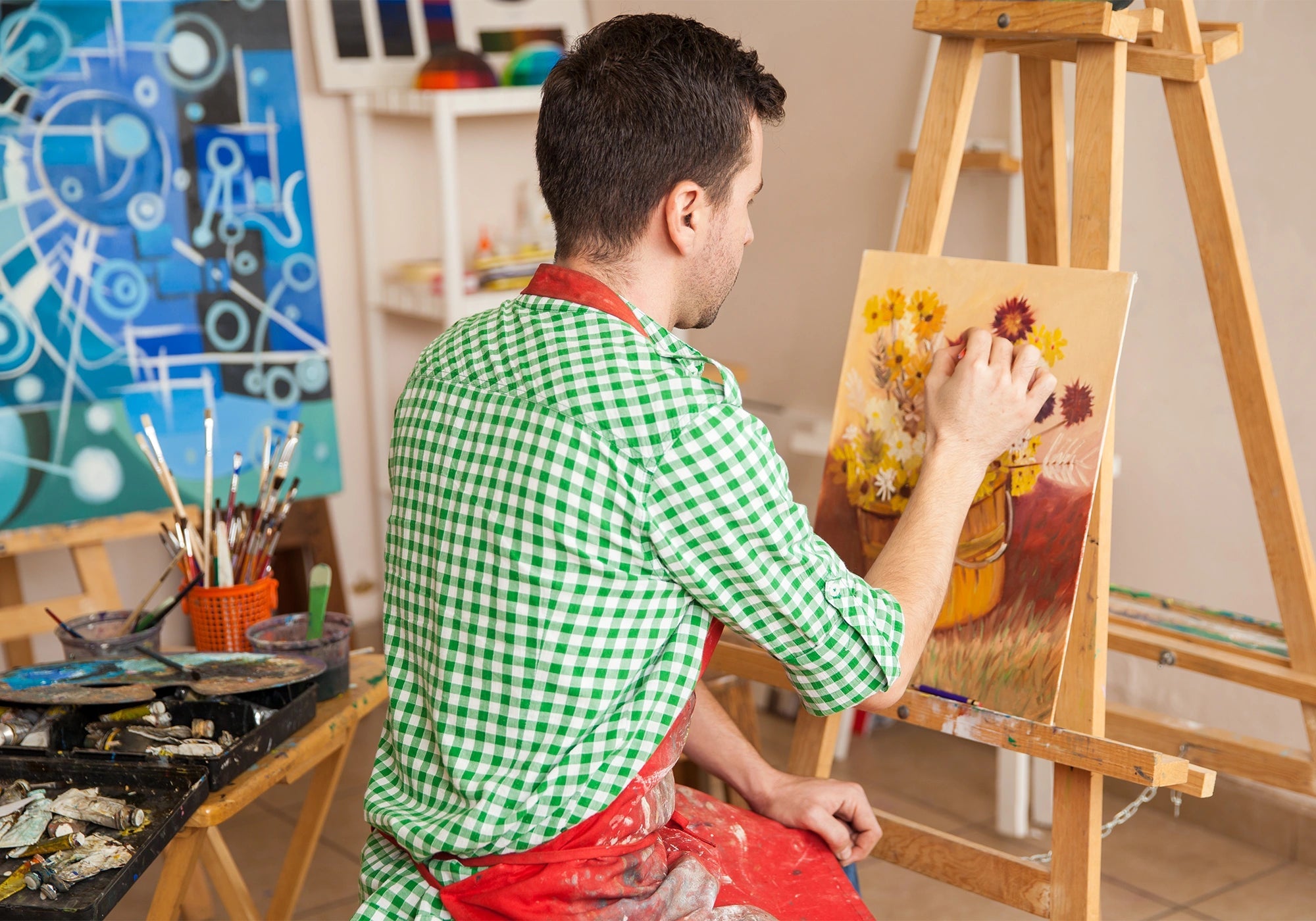 Art in a living space